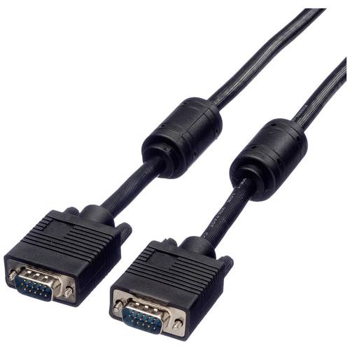 Thumbnail - ROLINE SVGA Monitor-Kabel mit Ferritkern+DDC, HD15 ST-ST, 20 m