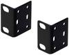 ATEN 2X-043G 19 Zoll Netzwerkschrank-Befestigungsmaterial inkl. 2 Metallhalterungen Schwarz