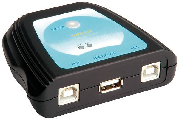 VALUE Manueller USB 2.0 Druckerswitch, 2fach