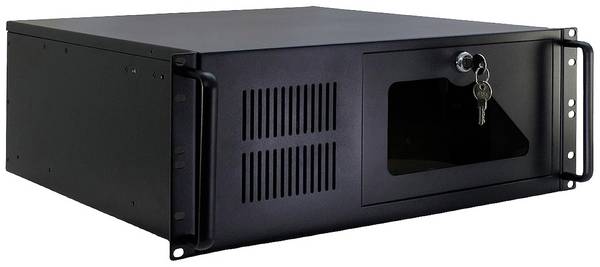 VALUE 19" Servergehäuse STD, schwarz, 4HE