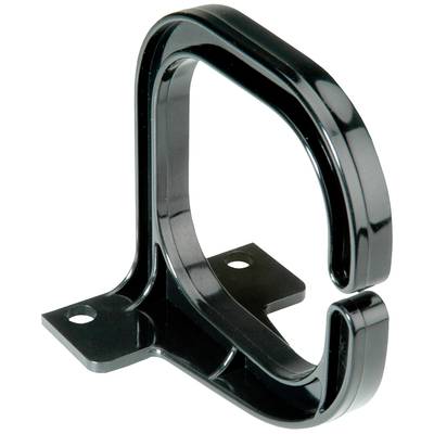VALUE Kabelöse, 80×80 mm, Kunststoff, schwarz