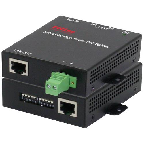 Thumbnail - ROLINE High Power PoE++ Splitter, 128W