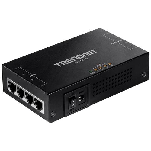 TrendNet TPE-147GI PoE Injektor 10 / 100 / 1000 MBit/s IEEE 802.3at (25.5 W)