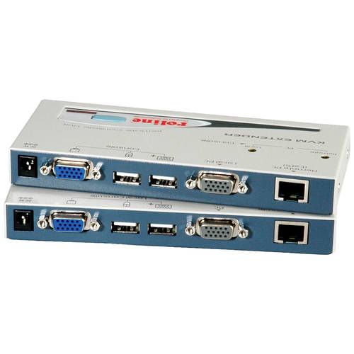 ROLINE Smart KVM Verlängerung über RJ-45, VGA, USB