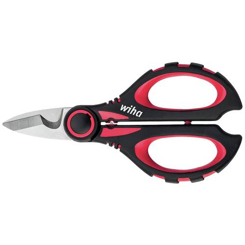 Wiha Elektrikerschere mit Crimpfunktion in Blister 160 mm 41923
