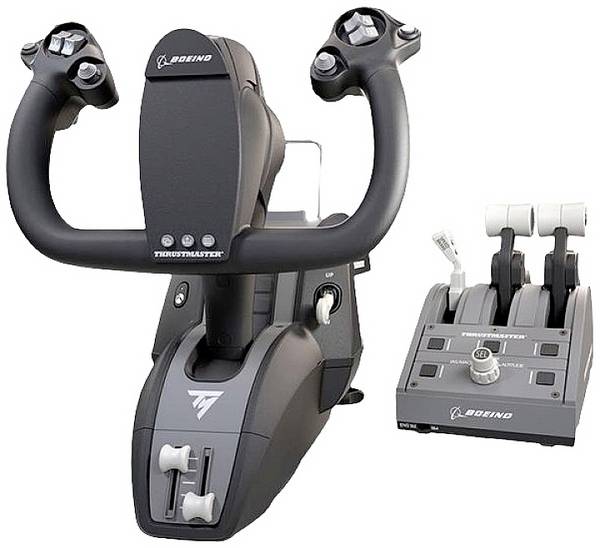 Thrustmaster TCA Yoke Pack Being Edition Flugsimulator-Steuerhorn USB PC, Xbox One, Xbox One S, Xbox Series X Schwarz