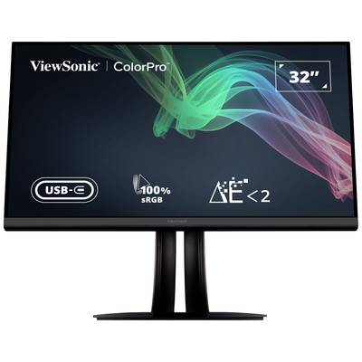 Viewsonic VP3256-4K LED-Monitor EEK G (A - G) 80 cm (31.5 Zoll) 3840 x 2160 Pixel 16:9 5 ms DisplayPort, HDMI®, USB-C® I-2