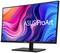 Ein ASUS ProArt Monitor mit lebendigem, buntem Hintergrund und 'ASUS ProArt' in weißer Schrift auf dem Bildschirm.
