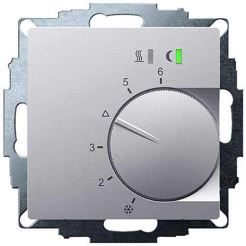 Eberle 547895554702 UTE 2500-Alu-55 Raumthermostat Unterputz Heizen / Kühlen 1 St.