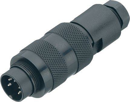 binder 09 0117 25 05-20 Kabelstecker Stecker, gerade Gesamtpolzahl: 5 Serie (Rundsteckverbinder): 723 1 St.