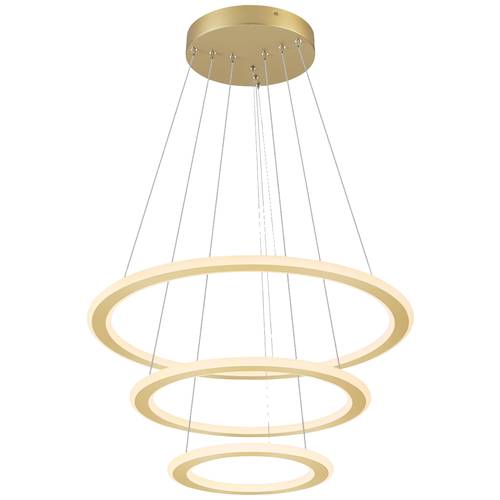 SLV ONE FLAT 1007703 Pendelleuchte LED 58 W Schwarz