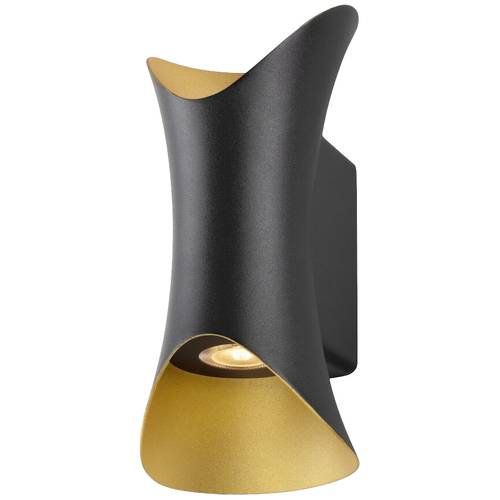 SLV MODELA 1007807 Außenwandleuchte 7.5 W LED Schwarz