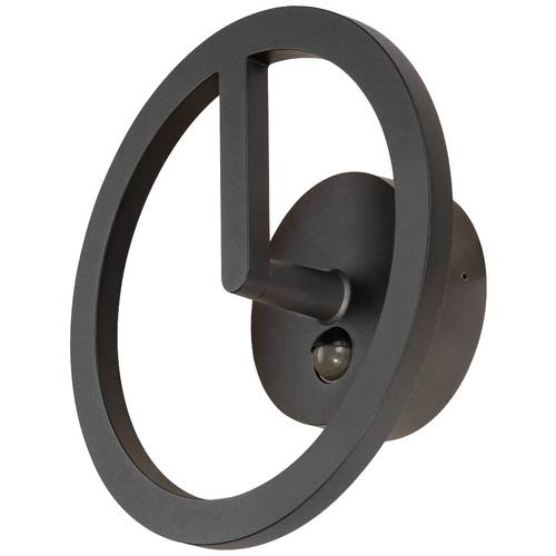 SLV Q-RING 1007916 Außenwandleuchte 10 W LED Schwarz
