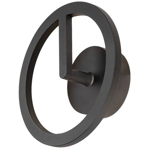 Thumbnail - SLV Q-RING 1007918 Außenwandleuchte 10 W LED Schwarz