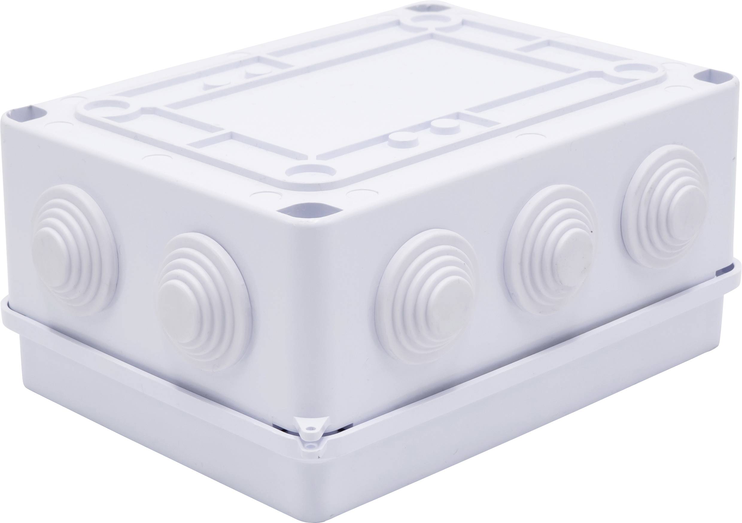 TRU COMPONENTS TC-RA 150x110x70 TC-10239044 Installations-Gehäuse ABS Kunststoff Weiß 1 St.