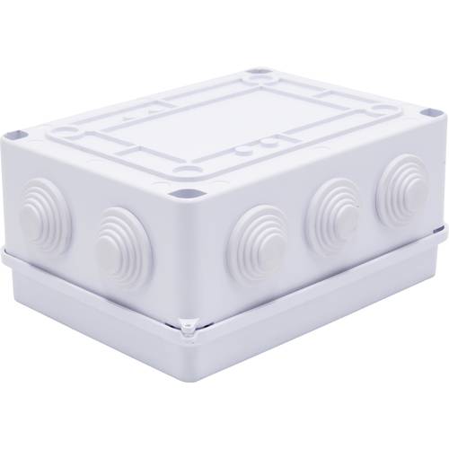 TRU COMPONENTS TC-RA 150x110x70 TC-10239044 Installations-Gehäuse ABS Kunststoff Weiß 1 St.