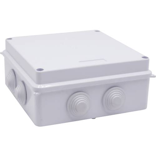 TRU COMPONENTS TC-RA 150x150x70 TC-10239048 Installations-Gehäuse ABS Kunststoff Weiß 1 St.