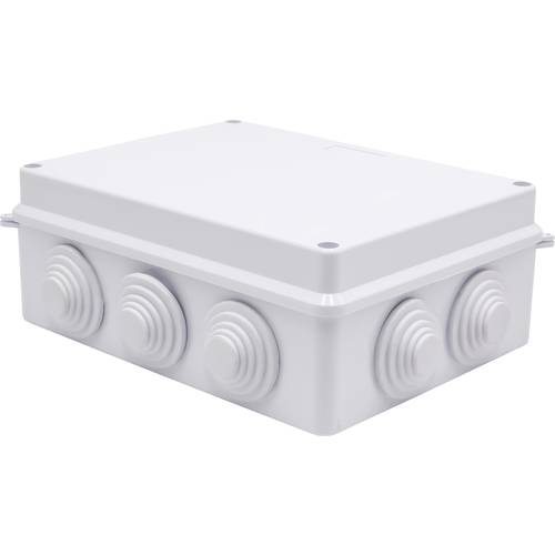 Thumbnail - TRU COMPONENTS TC-RA 200x155x80 TC-10239056 Installations-Gehäuse ABS Kunststoff Weiß 1 St.