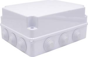 TRU COMPONENTS TC-RA 255x200x120 TC-10239068 Installations-Gehäuse ABS Kunststoff  Weiß 1 St.