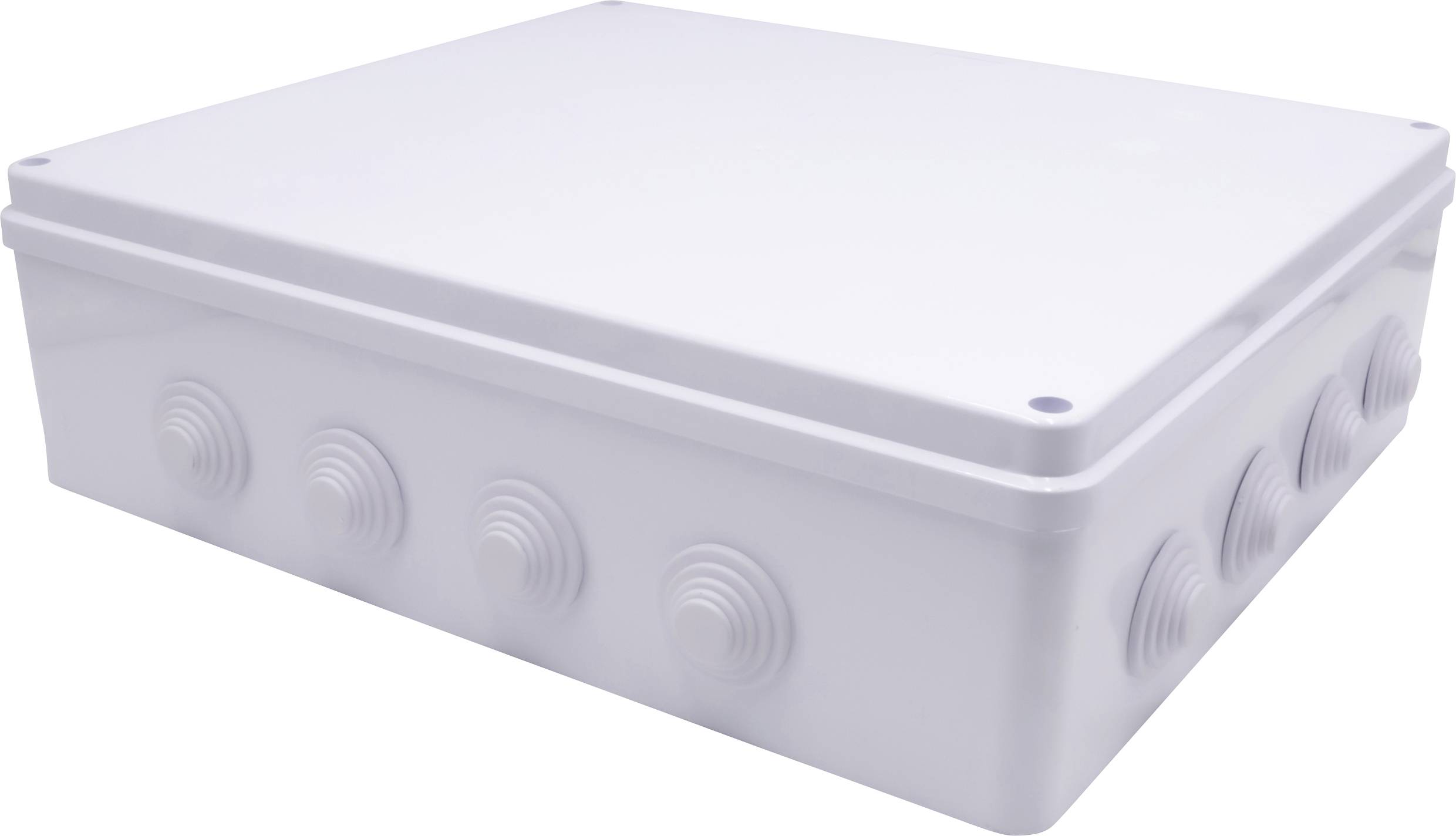 TRU COMPONENTS TC-RA 400x350x120 TC-10239076 Installations-Gehäuse ABS Kunststoff Weiß 1 St.