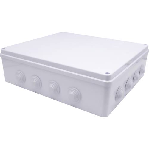 TRU COMPONENTS TC-RA 400x350x120 TC-10239076 Installations-Gehäuse ABS Kunststoff Weiß 1 St.