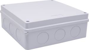 TRU COMPONENTS TC-RB 200x200x80 TC-10239112 Installations-Gehäuse ABS Kunststoff  Weiß 1 St.