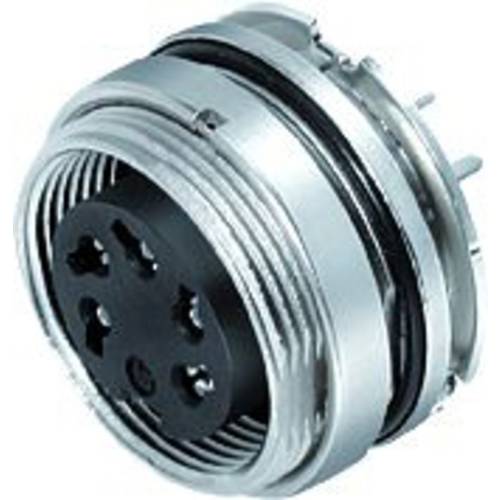 binder 09 0132 290 12-20 Flanschdose Buchse, gerade, Flanschbuchse Gesamtpolzahl: 12 Serie (Rundsteckverbinder): 723 1 S...