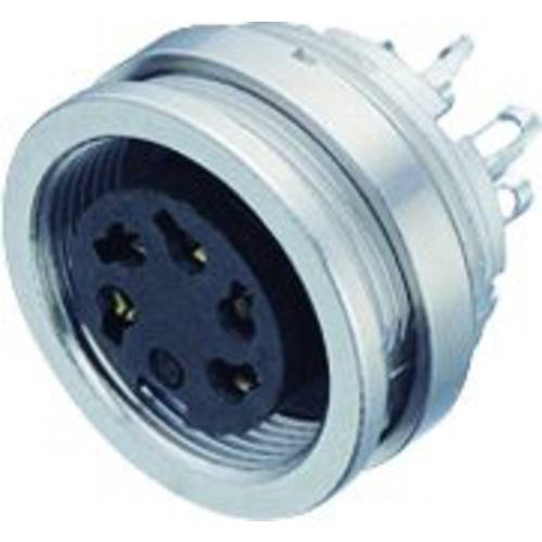 binder 09 0174 09 08-20 Flanschdose Buchse, gerade Gesamtpolzahl: 8 Serie (Rundsteckverbinder): 723 1 St.