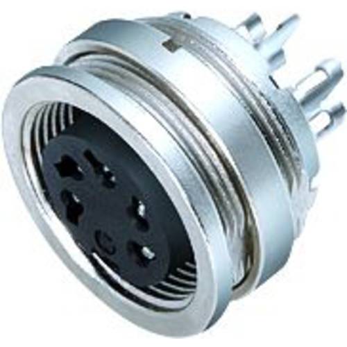 binder 09 0316 09 05-20 Flanschdose Buchse, gerade Gesamtpolzahl: 5 Serie (Rundsteckverbinder): 680 1 St.