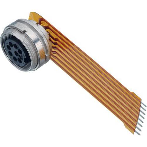 binder 09 0328 65 07-20 Flanschdose Buchse, gerade, Flanschbuchse Gesamtpolzahl: 7 Serie (Rundsteckverbinder): 680 1 St.