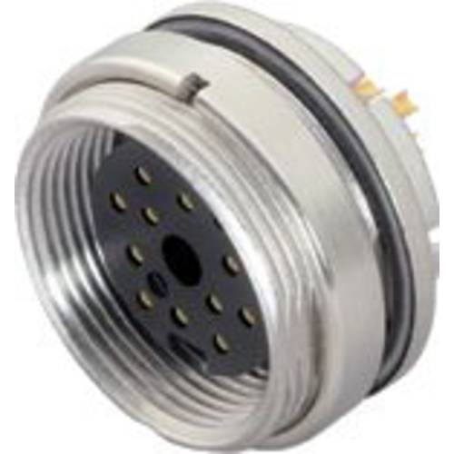 binder 09 0498 80 24-20 Flanschdose Buchse, gerade, Flanschbuchse Gesamtpolzahl: 24 Serie (Rundsteckverbinder): 723 1 St...