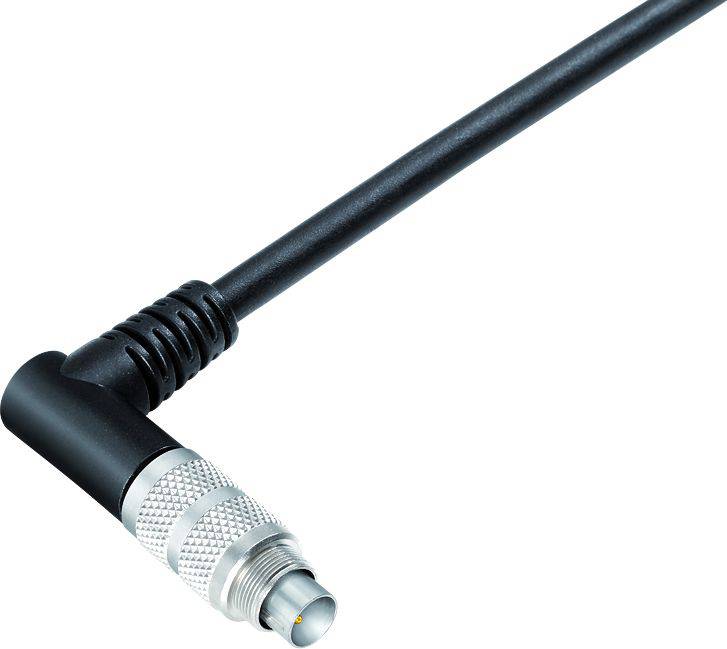 binder 79 1401 72 02-20 Rundstecker konfektioniert Stecker, gewinkelt Gesamtpolzahl: 2 Serie (Rundsteckverbinder): 702 1...