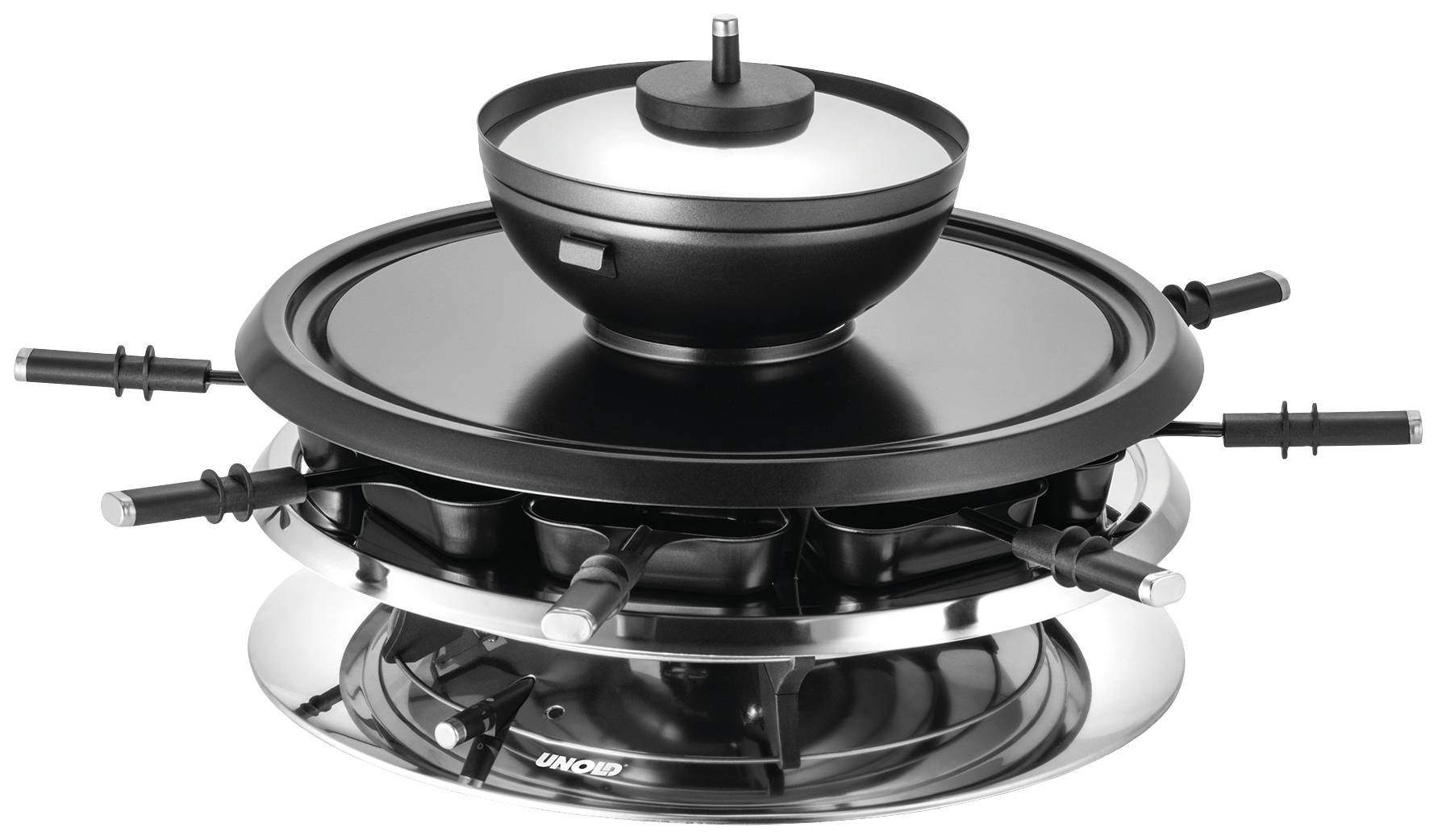 Raclette Grill DOMO DO9147G Per 4 Persone - Piastra Antiaderente Rimovibile, 600W - Foto 8