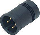 binder 09 0431 70 04-20 Sensor-/Aktor-Steckverbinder, unkonfektioniert Stecker, gerade Polzahl Sensoren: 4 1 St.