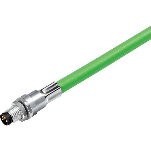 Thumbnail - binder 70 3421 005 04-20 Sensor-/Aktor-Steckverbinder, unkonfektioniert Flanschstecker 0.5 m Polzahl Sensoren: 4 1 St.