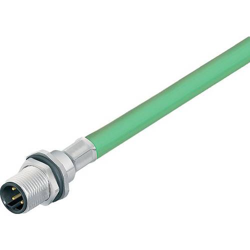 binder 70 3733 706 04-20 Sensor-/Aktor-Steckverbinder, unkonfektioniert Flanschstecker 0.5 m Polzahl Sensoren: 4 1 St.