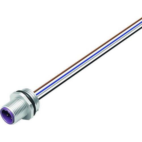 binder 76 0133 0011 00105-0200-20 Sensor-/Aktor-Steckverbinder, unkonfektioniert Flanschstecker Polzahl Sensoren: 5 1 St...