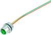 binder 76 0136 0011 00404-0200-20 Sensor-/Aktor-Steckverbinder, unkonfektioniert M12 Buchse, gerade Polzahl Sensoren: 4 1 St.