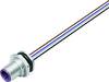 binder 76 0533 1011 00104-0200-20 Sensor-/Aktor-Steckverbinder, unkonfektioniert M12 Flanschstecker Polzahl Sensoren: 4 1 St. Single