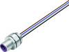 binder 76 0833 0011 00104-0200-20 Sensor-/Aktor-Steckverbinder, unkonfektioniert M12 Flanschstecker Polzahl Sensoren: 4 1 St.