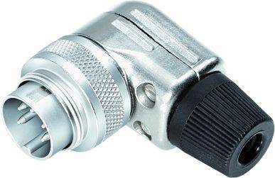 binder 99 0143 10 06-20 Winkelstecker Stecker, gewinkelt Gesamtpolzahl: 6 Serie (Rundsteckverbinder): 682 1 St.