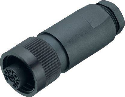 binder 99 0218 160 07-20 Kabeldose Buchse, gerade Gesamtpolzahl: 7 + PE Serie (Rundsteckverbinder): 692 1 St.