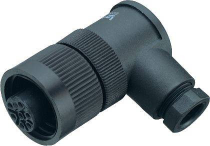 binder 99 4202 70 07-20 Winkeldose Buchse, gewinkelt Gesamtpolzahl: 7 + PE Serie (Rundsteckverbinder): 693 1 St.