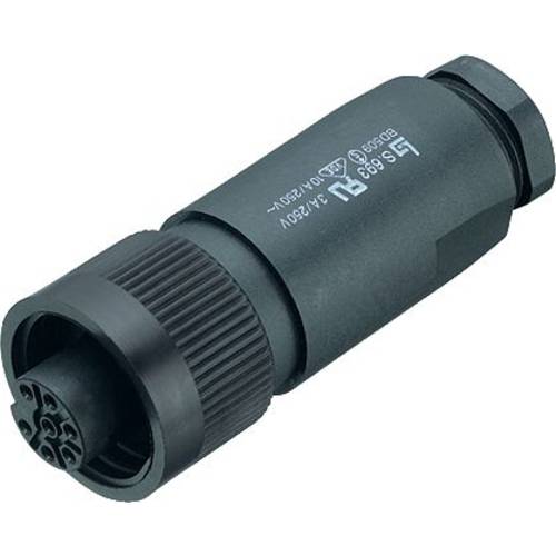 binder 99 4218 14 07-20 Kabeldose Buchse, gerade Gesamtpolzahl: 7 + PE Serie (Rundsteckverbinder): 693 1 St.