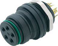 Binder 99 9136 00 12-20 Flensdoos Bus, recht Totaal aantal polen: 12 Serie (ronde connectoren): 720 1 stuk(s)