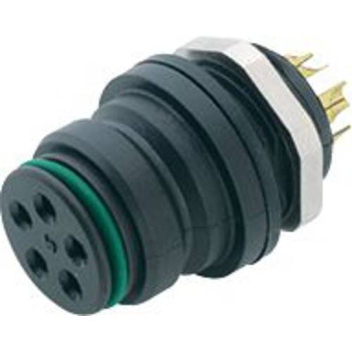 binder 99 9136 00 12-20 Flanschdose Buchse, gerade Gesamtpolzahl: 12 Serie (Rundsteckverbinder): 720 1 St.