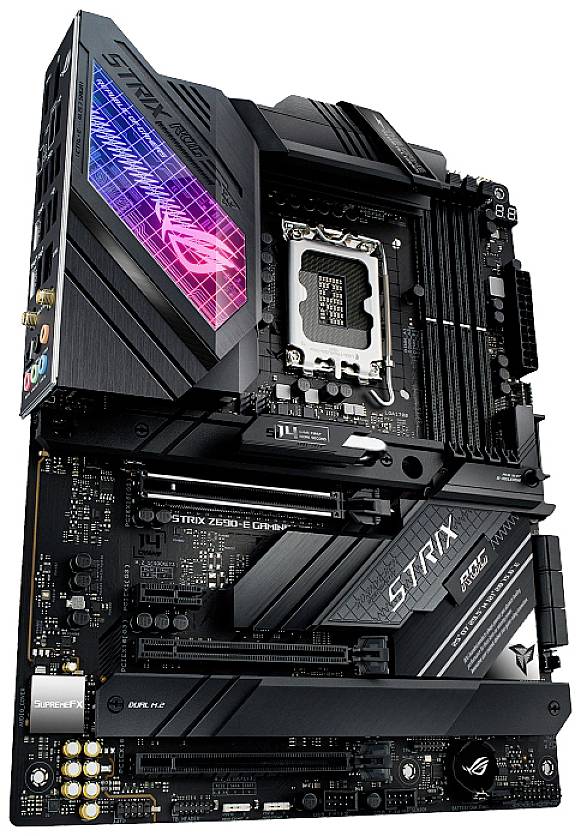 Asus ROG STRIX Z690-E GAMING WIFI Mainboard Sockel (PC) Intel® LGA 1700 Formfaktor (Details) ATX Mainboard-Chipsatz Inte-5
