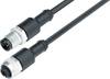 binder 77 3430 3429 50004-0100-20 Sensor-/Aktor-Steckverbinder, konfektioniert M12 Buchse, gerade, Stecker, gerade 1 m Polzahl Sensoren: 4 1 St.