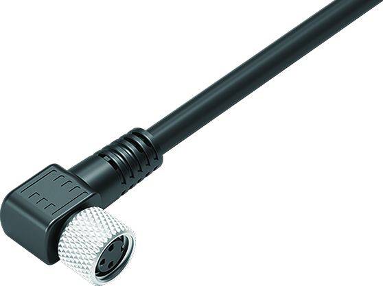 binder 77 3508 0000 50004-0500-20 Sensor-/Aktor-Steckverbinder, konfektioniert Buchse, gewinkelt 5 m Polzahl Sensoren: 4...