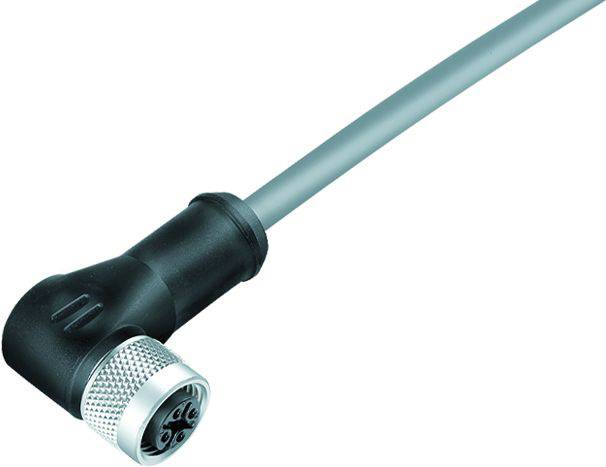 binder 77 3534 0000 20703-0500-20 Sensor-/Aktor-Steckverbinder, konfektioniert Buchse, gewinkelt 5 m Polzahl Sensoren: 3...